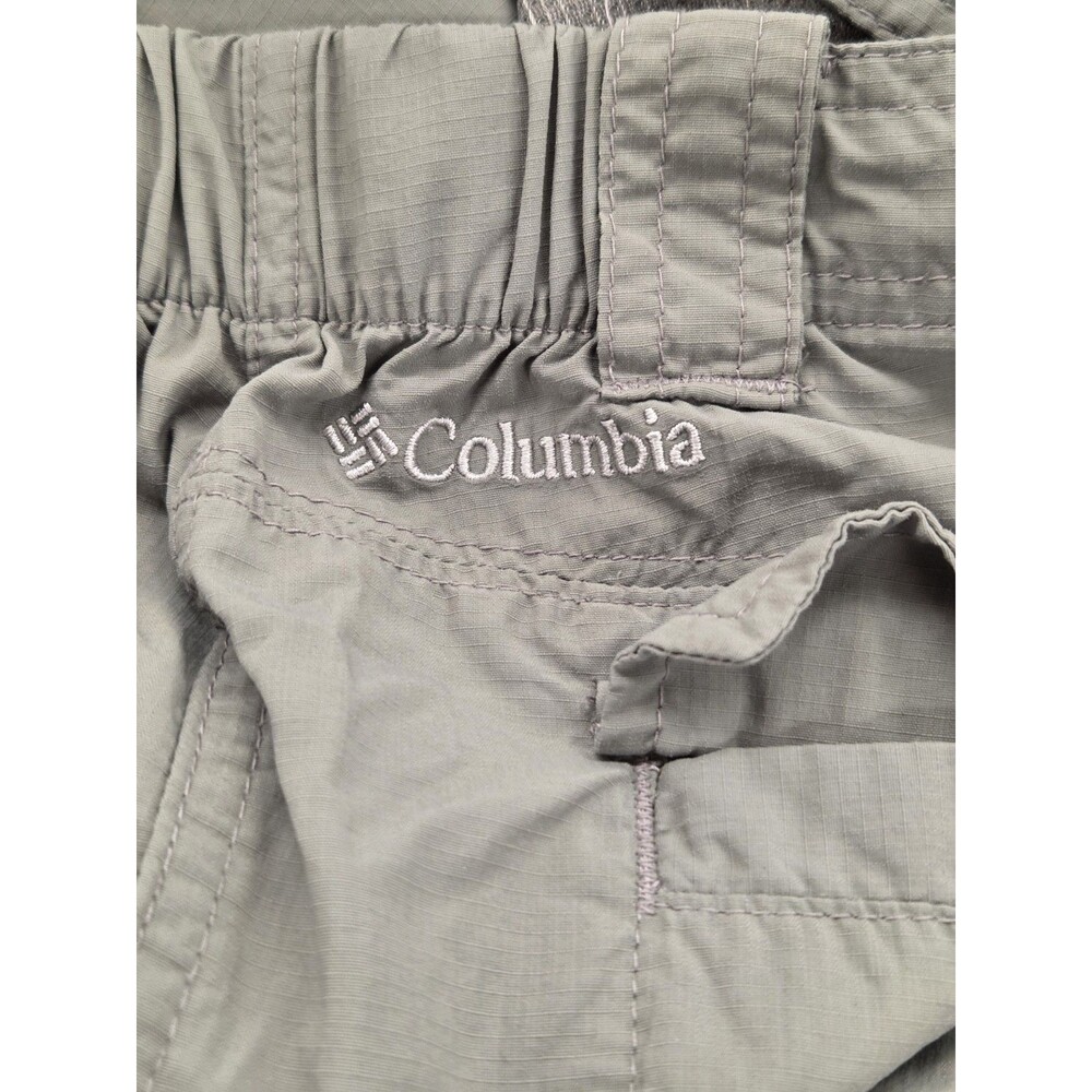 Columbia Omni Shade Cargo Pants Mens 42x30 Gray Hiking Outdoor Lightweight Nylon - Picture 3 of 11